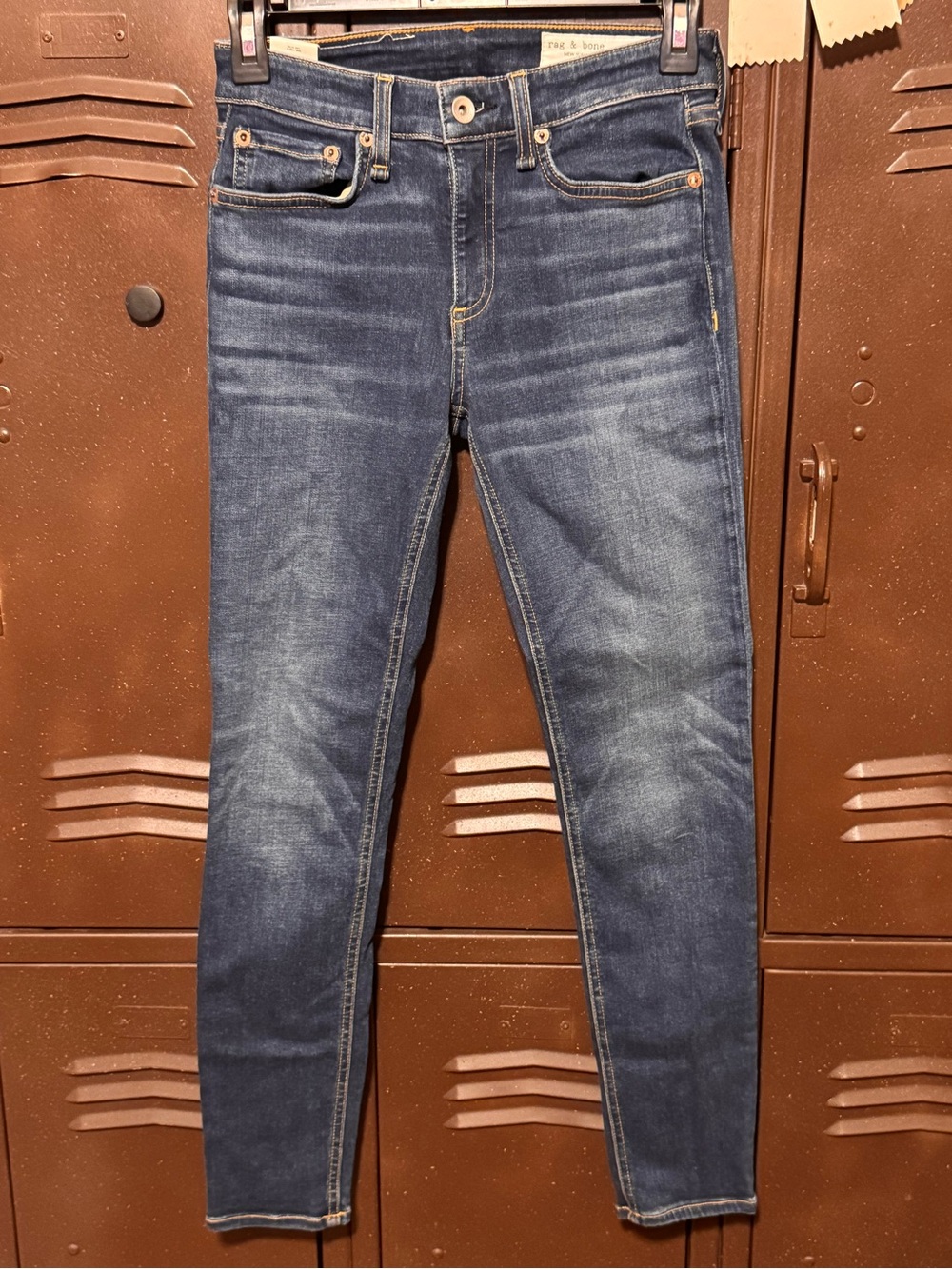 rag & bone hi rise skinny